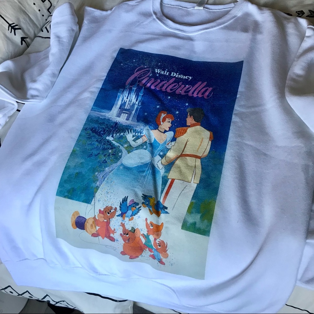 Cinderella Movie Poster Sweater